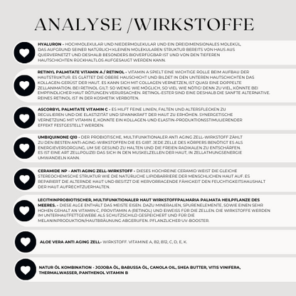 Vitamin Cream mit Hyaluron und Retinol