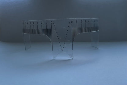 Augenbrauen-Vermessung