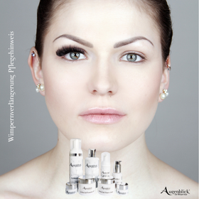 Wimpernverlängerung Pflegehinweis